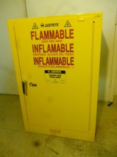 Justrite 25712 Flammable Storage Safety Cabinet, 12 Gallon Capacity, L645