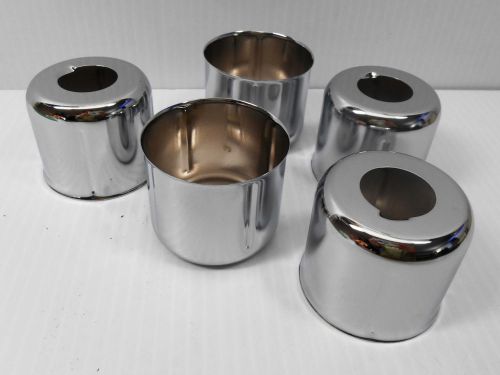 LOT OF 5 TYCO 1193 3/4 CHROME CUP FOR MODEL 401ESC 2 PC DEEP
