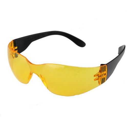 Safety safe Glasses Work Lab Eye Protection Protective Eyewear Yellow Lens
