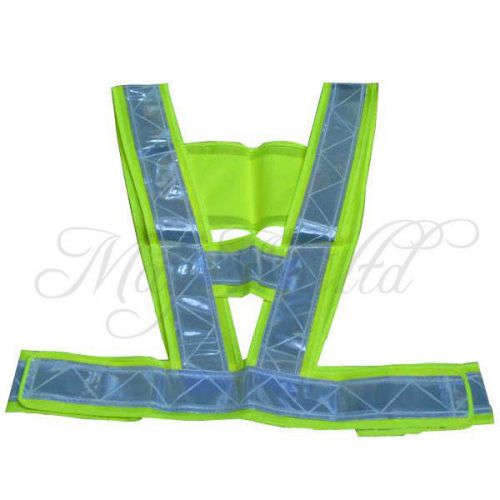 Guard Hi Vi Vest High Visibility Reflective Bands &amp; Brace Stripe Gear Hot Sale W