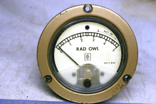 Eberline Rad Owl Radiation Meter  Meter Works Great
