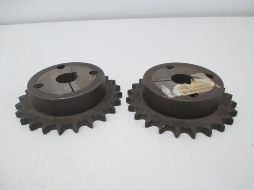 Lot 2 new martin 50btb24 2012 chain single row 1in bore sprocket d247718 for sale