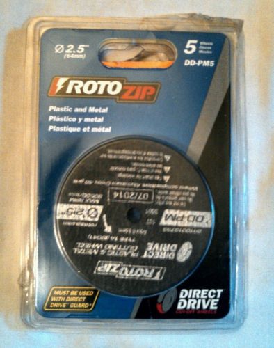 Rotozip DD-PM5 5-Count Aluminum Oxide Cutting Wheels