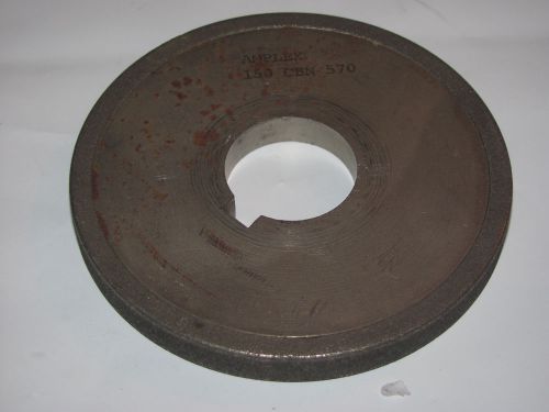 Diamond grinding wheel , 3 3/8&#034; o.d. , .330&#034; wide , 150 grit , amplex for sale