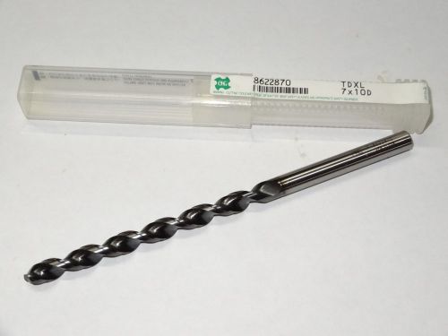 Osg 7.0mm 0.2756&#034; wxl fast spiral taper long length twist drill cobalt 8622870 for sale