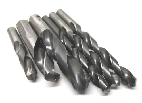 ASSORTED HSS DRILLS - 39/64&#034; to 1-1/16&#034;