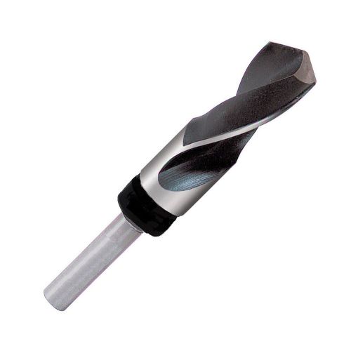 HSS 1/2&#034; Reduced Shank Silver &amp; Deming Drill Bit with 3-Flatted Shanks