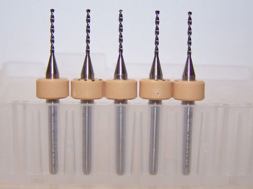 Five new #62 (.0380&#034;) printed circuit board drills (pcb) for sale
