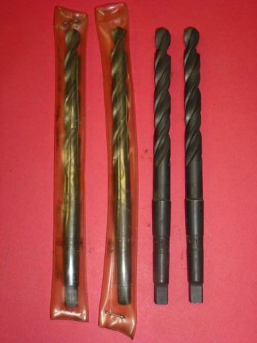 Nos! lot of (4) counterbore step drill bits, .441&#034; x .4218&#034;, 1mt shank ** for sale