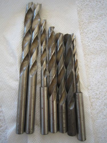 Drill bits assortment for 1/2&#034; drill c.t.d. company, made in usa for sale