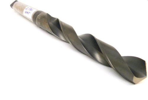 Used ptd usa precision 1-23/64&#034; taper shank twist drill 1.3593&#034; #4mt for sale