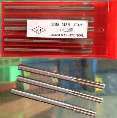 5pcs of 8mm containing cobalt  chucking reamer for stainless steel to bored hole for sale