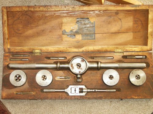 Vintage Butterfield &amp; Co. Tap &amp; Die Set Reece&#039;s Patent 1885 Derby Line, VT