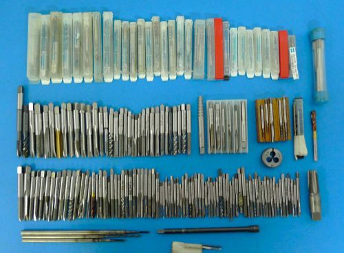 Giant lot of 155 taps by osg gtd &amp; others *free shipping* machinist tools *a8 for sale