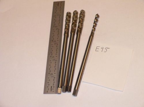 9 NEW OSG M 6X1 LONG TAPS 2 FLUTE    OH2  SPIRAL FLUTE  TAP {E95}
