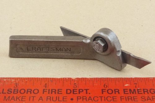 Very nice original craftsman right hand cut off tool &amp; blade 4 lathe 2037 for sale