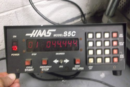 HAAS S5C CONTROLLER for CNC MILL VMC ROTARY CONTROL &amp; INDEXER INDEX