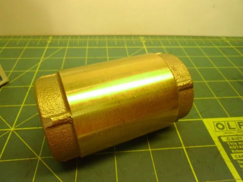 1-1/4 CHECK VALVE CAMPBELL P/N CV-5T BRASS FOR COLD WATER #52713