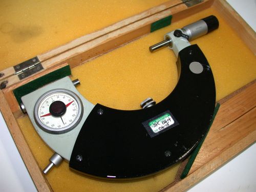 Steinmeyer 100 to 125mm .002mm snap gage metric micrometer 76 0537 073 20 for sale