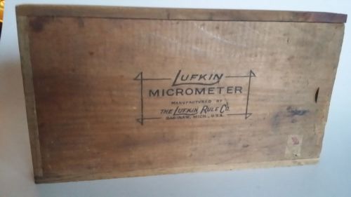 Lufkin Micrometer - 4-5&#034;