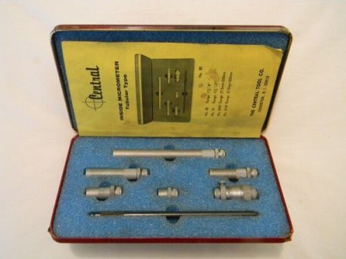 Central Tool Company No 80 Inside Micrometer Tubular Type Used