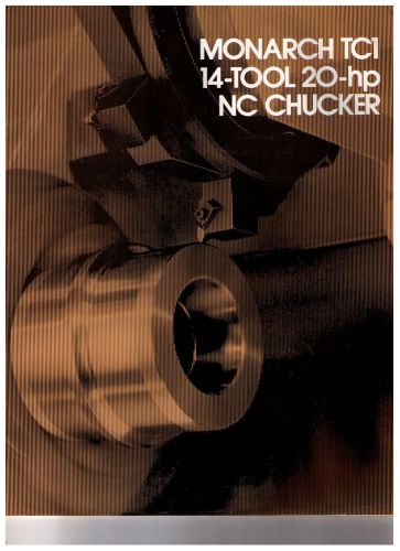 Monarch TC1 14-Tool 20-hp NC Chucker catalog