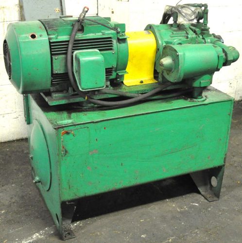 Vickers 15hp hydraulic power unit for sale