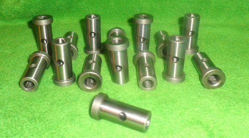Lot of 15 carr lane press fit drill bushings /oil grove 3/8” id 5/8” od 1 3/8” l for sale