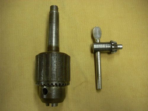 6A Jacobs Chuck for drill press, with key
