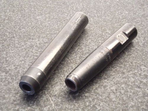 2 Precision Drill / Tool Extensions w/ 3/4&#034; Straight Shank