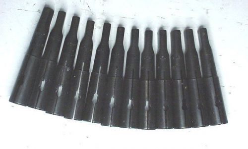 Lot 12 Morse Taper 5/32 4.00mm Split Sleeve Bit Holders