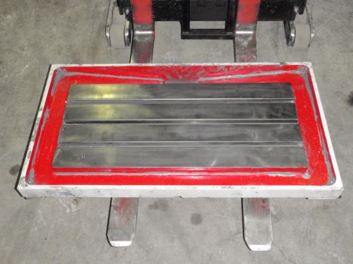 15.75&#034; x 35.25&#034; steel welding t-slotted table cast iron layout plate t-slot for sale