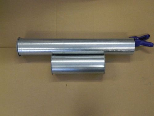 4&#034; diameter adjustible sleeve w/ short partial pipe for Nordfab Quick-fit duct