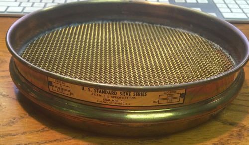 Usa standard sieve no. 10 microns 2000 opening .0787 in 2.0 mm a.s.t.m. e-11 for sale