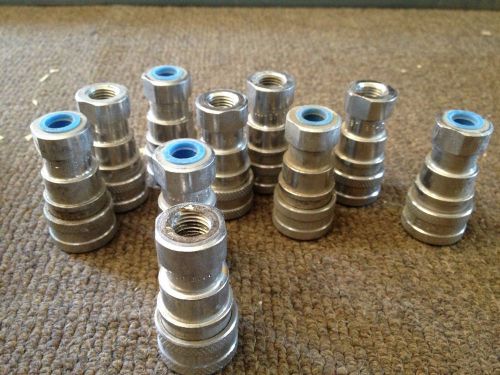 Lot Of 10 New Swagelok Quick Dissconnect Fittings SSH2-62