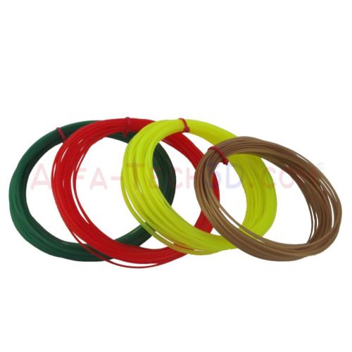Colorful and funny pack of 1.75 mm PLA filament No 19, for RepRap 3D printer