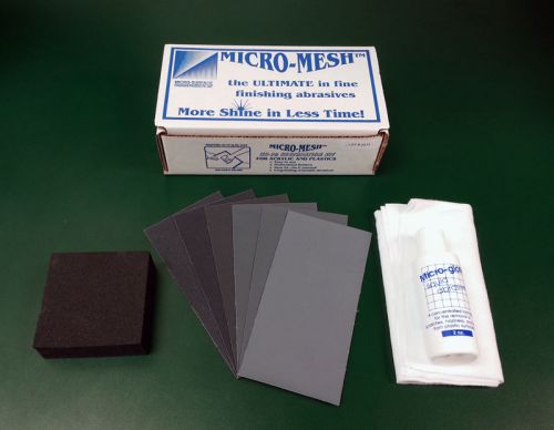 Micro-Mesh KR-70 Acrylic / Plexiglass and Plastic Restoration Kit