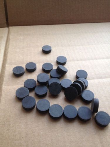 Neoprene rubber, 60 shore, 1/8&#034; thick, 5/8&#034; diameter, 4050 pieces for sale
