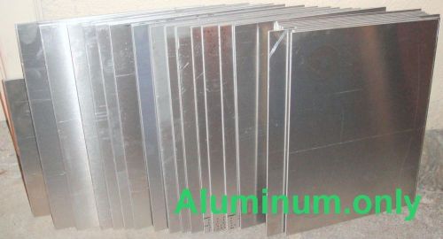 3x 1/8&#034; .125 Aluminum Sheet Plate 12&#034; x 9&#034; &gt;/ 6061-T6 T6