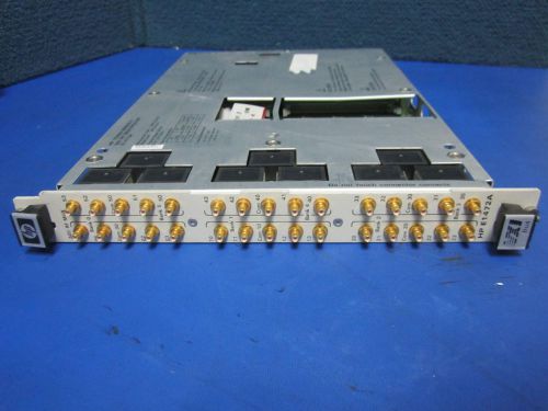 HP Agilent E1472A 50 Ohm RF Multiplexer VXI Plug-In 75000 Series C