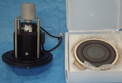 Kyocera 200mm Ceramic Vacuum Chuck /Panasonic AC Servo Motor MHMA Wafer Transfer