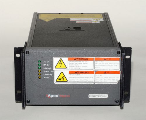 Advanced Energy APEX 1500/13 RF 13.56 MHz Power Supply: Rebuilt, 90 Day Warranty