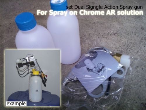 mysoy.me # Set Dual Signgle Action Spray Gun For A&amp;R Solution.