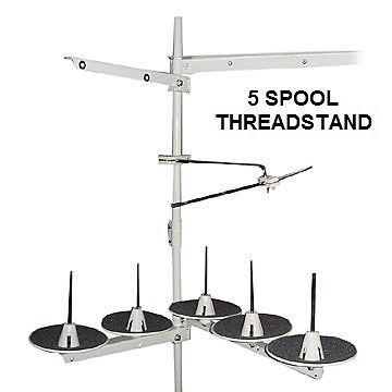SEW LINE  NEW  5 SPOOL THREAD STAND FOR INDUSTRIAL SEWING MACHINE