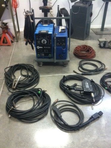 Miller xmt inverter welding power supply and wire feeder for sale