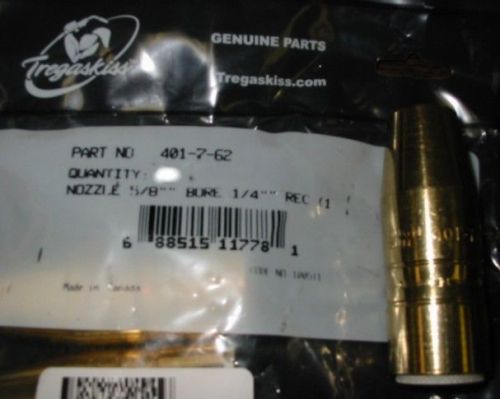 TREGASKISS 401-7-62 NOZZLE 5/8&#034; BORE 1/4&#034; REC - QTY 2