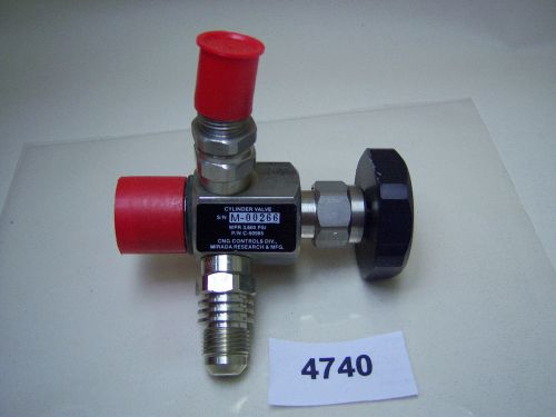(4740) Mirada Research CNG Cylinder Valve C-50985 3,600 Psi S/N: M-00266