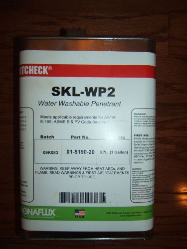 NEW Magnaflux Spotcheck SKL-WP2 Water Washable PENETRANT  1 Gal. Liquid