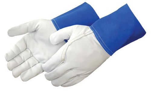 TIG Welding Gloves, Premium Goatskin, 4&#034; Cuff size XL