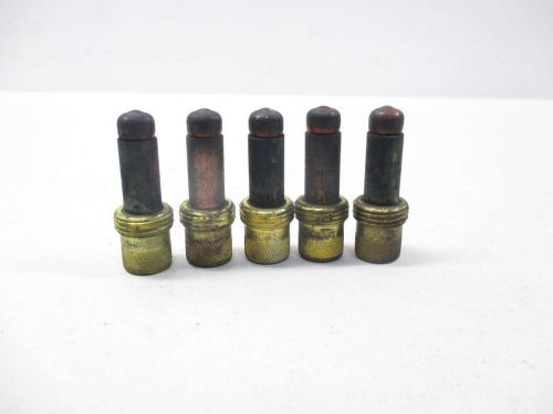 Lot 5 new weldcraft 45v28 5/32in tig welding torch gas lens 4.0mm d476528 for sale